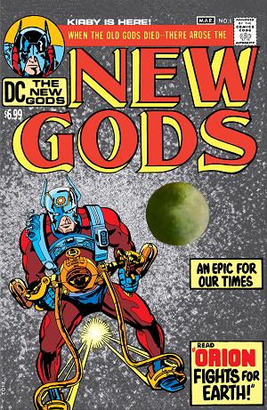 New Gods #1 CVR B FACSIMILE EDITION CVR B JACK KIRBY FOIL cover