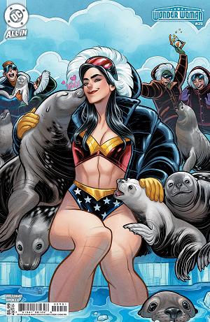 Wonder Woman #29 CVR E CVR E ELIZABETH TORQUE SWEATER WEATHER CARD STOCK cover