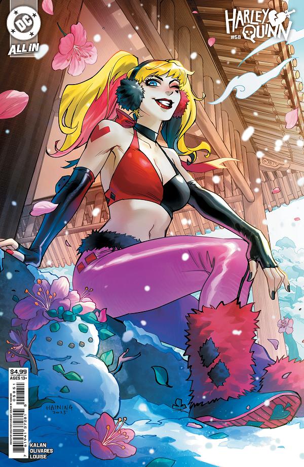 Harley Quinn #58 CVR E CVR E HAINING SWEATER WEATHER CARD STOCK cover
