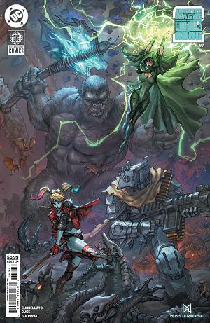 Justice League Vs Godzilla Vs Kong 2 #7 CVR C (OF 7) CVR C ALAN QUAH CARD STOCK cover