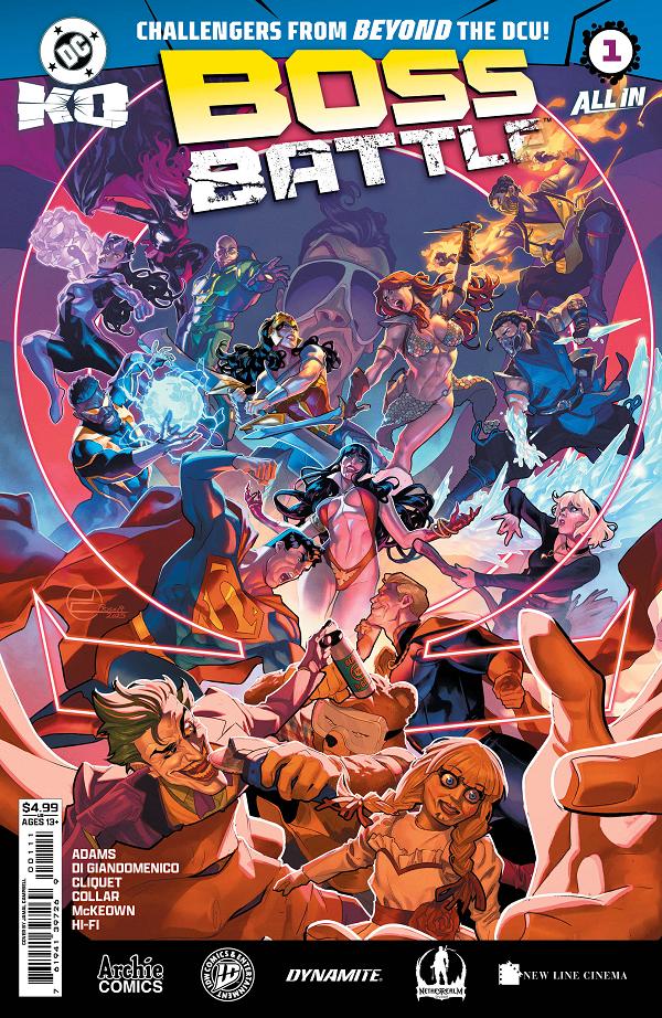 Dc K.o. Boss Battle #1 CVR A JEFF SPOKES cover