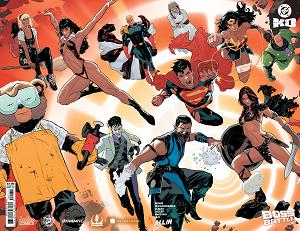 Dc K.o. Boss Battle #1 CVR G (ONE SHOT) CVR G JEFF SPOKES WRAPAROUND FOIL cover