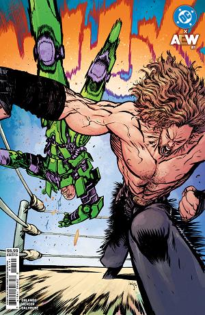 Dc X Aew #1 CVR B (OF 2) CVR B TBA CARD STOCK cover