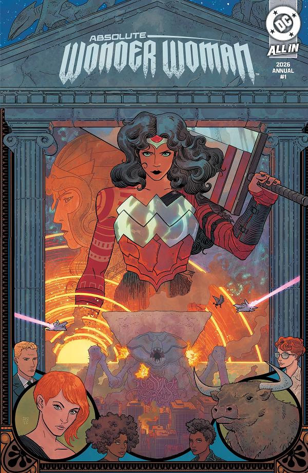 Absolute Wonder Woman Annual 2026 #1 CVR B (ONE SHOT) CVR B HAYDEN SHERMAN CARD STOCK cover