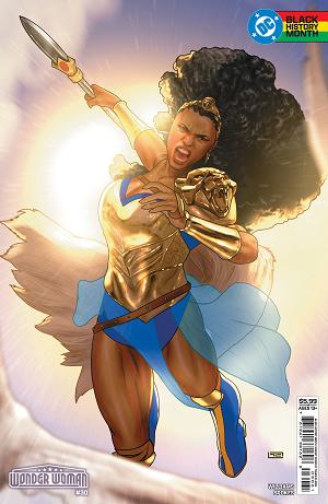 Wonder Woman #30 CVR F CVR F TAURIN CLARKE BLACK HISTORY MONTH CARD STOCK cover