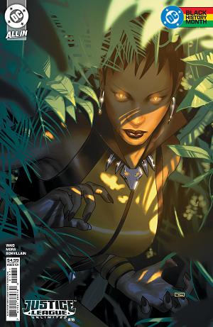 Justice League Unlimited #16 CVR G CVR G TAURIN CLARKE BLACK HISTORY MONTH CARD STOCK cover