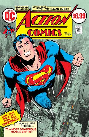 Action Comics #419 CVR B FACSIMILE EDITION CVR B NEAL ADAMS FOIL cover