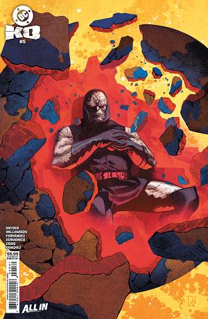 Dc K.o. #5 CVR C (OF 5) CVR C MIKE DEL MUNDO CARD STOCK cover