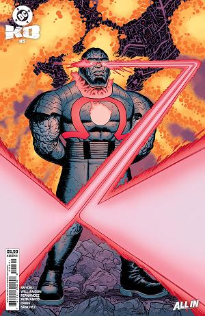 Dc K.o. #5 CVR H (OF 5) CVR H STEVE SKROCE DARKSEID CARD STOCK cover