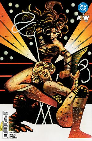 Dc X Aew #2 CVR C (OF 2) CVR C GIAN GALANG CARD STOCK cover