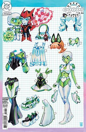Green Lantern Corps #14 CVR C CVR C SCOTT GODLEWSKI CARD STOCK cover