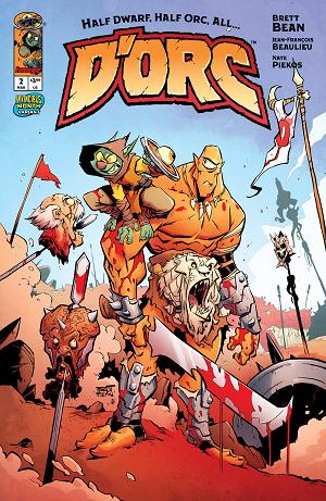 Dorc #2 CVR C CVR C BRETT BEAN INVINCIBLE TEAM UP cover