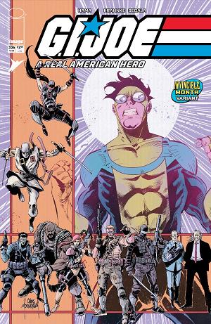 G.I. Joe: A Real American Hero #326 CVR D CVR D CHRIS MOONEYHAM INVINCIBLE TEAM UP cover