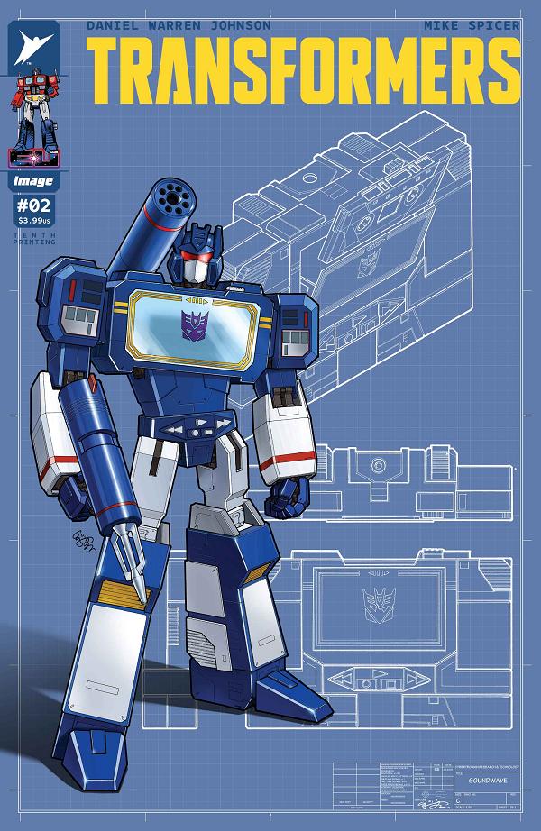 Transformers #2 CVR I 10TH PTG CVR I EJ SU cover