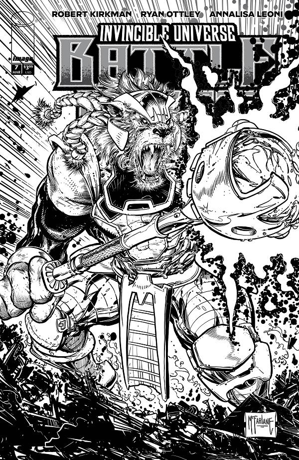 Invincible Universe Battle Beast #7 CVR F CVR F INC 1:75 TODD MCFARLANE cover