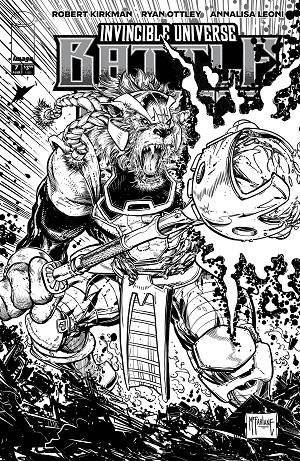 Invincible Universe Battle Beast #7 CVR F CVR F INC 1:75 TODD MCFARLANE cover