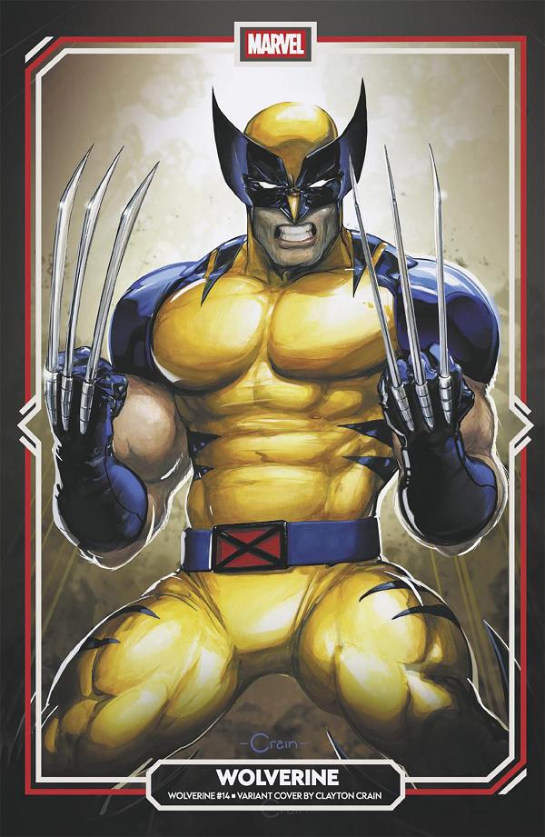 Wolverine #14 CLAYTON CRAIN VARIANT cover