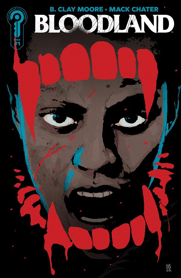Bloodland Cover A Mack Chater #1 variant cover by Andrea Sorrentino