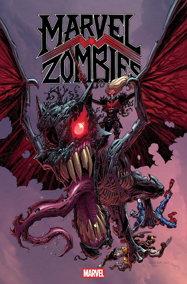 Marvel Zombies: Red Band #5 variant cover by Scott Koblish