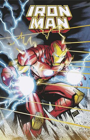 Iron Man #1 GERARDO SANDOVAL FOIL VARIANT cover
