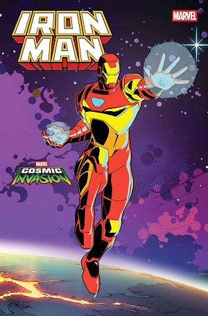 Iron Man #1 MARVEL COSMIC INVASION VARIANT cover