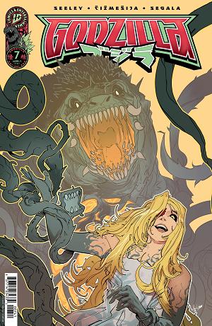 Godzilla Cover A (Uribe) #7 Variant C (Cizmesija) cover