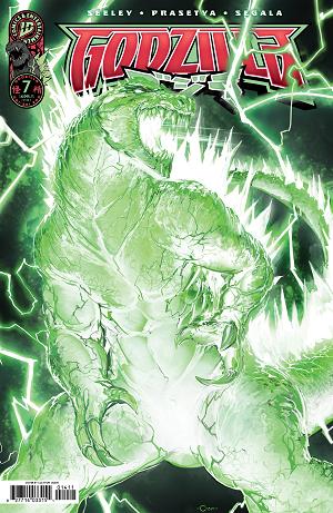 Godzilla Cover A (Uribe) #7 Variant D (Crain) cover