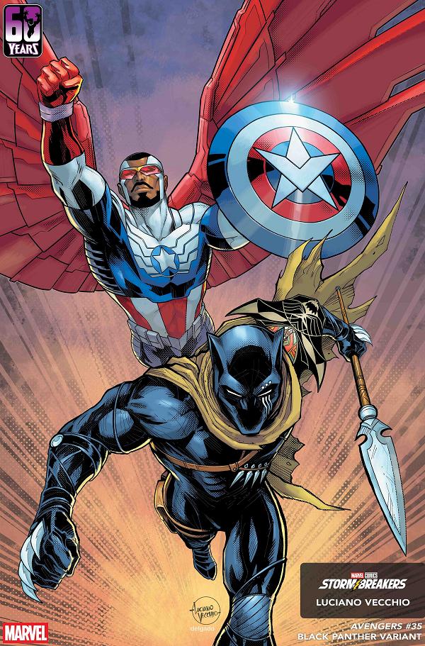 Avengers #35 variant cover by Luciano Vecchio