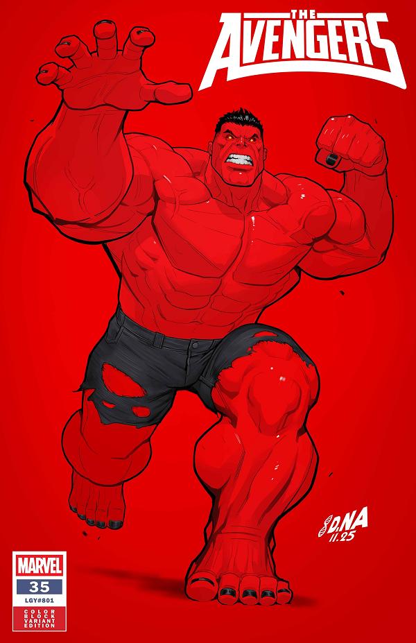 Avengers #35 variant cover by David Nakayama