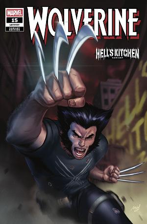 Wolverine #15 ARIO ANINDITO HELL'S KITCHEN VARIANT cover