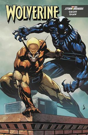 Wolverine #15 GEOFF SHAW BLACK PANTHER VARIANT cover