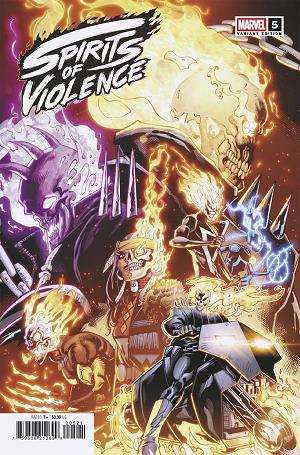 Spirits Of Violence #5 CHRIS CAMPANA VARIANT cover