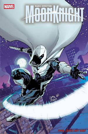 Marc Spector: Moon Knight #1 RYAN STEGMAN FOIL VARIANT cover