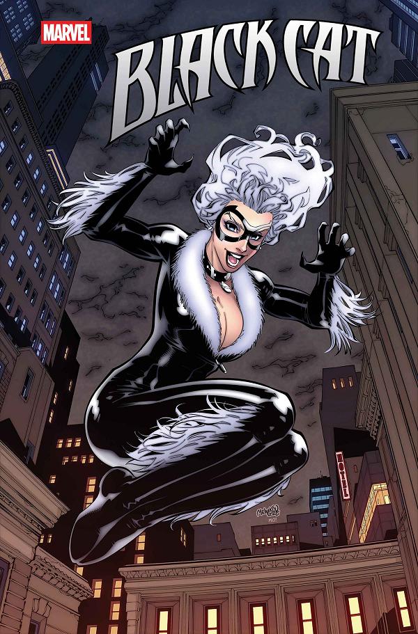 Black Cat #7 variant cover by Gleb Melnikov