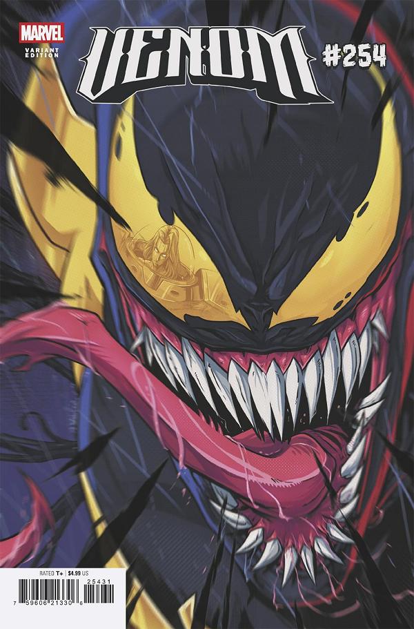 Venom #254 JHONY CABALLERO VARIANT cover