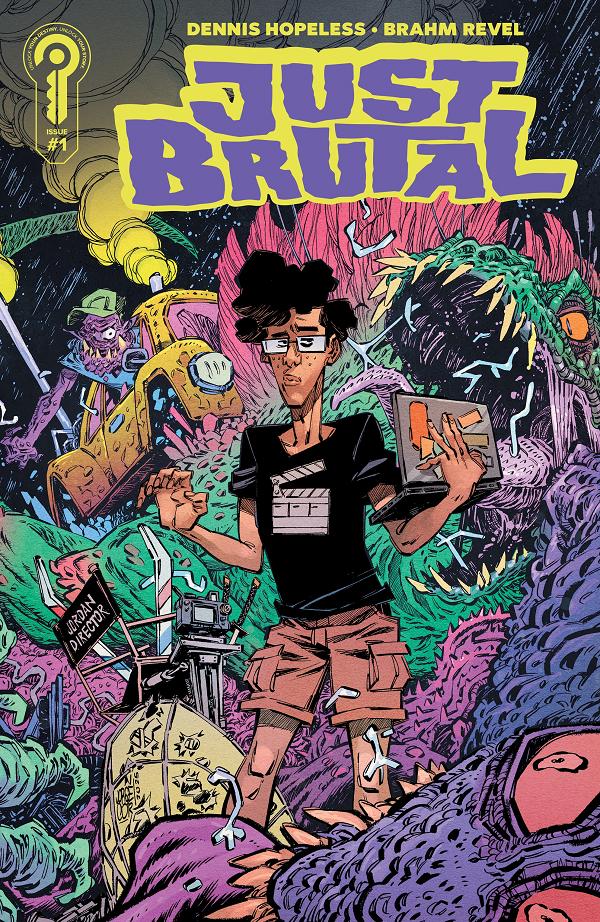 Just Brutal Cover A Brahm Revel #1 variant cover by Jorge Corona