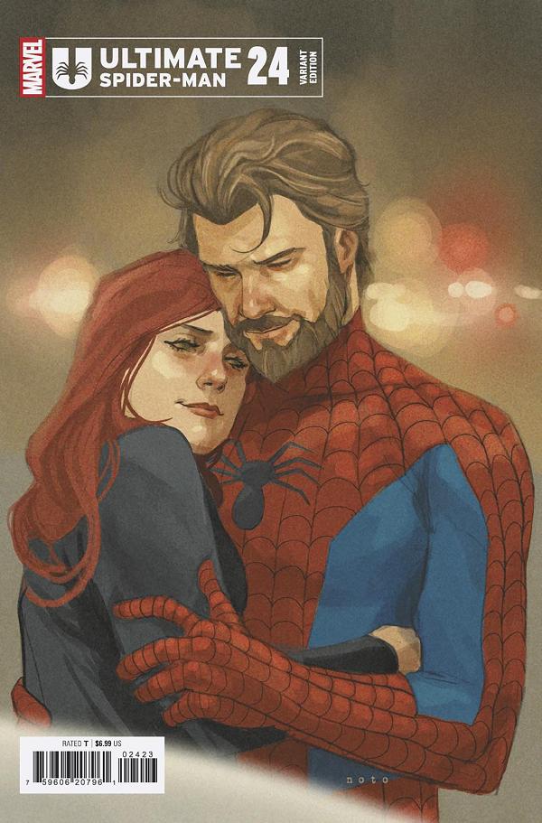 Ultimate Spider-Man #24 variant cover by Phil Noto
