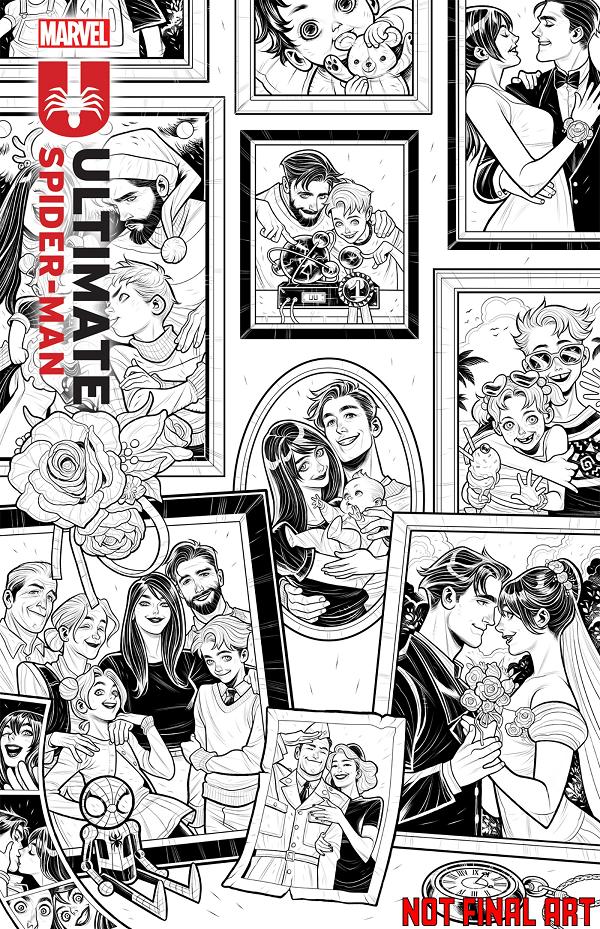 Ultimate Spider-Man #24 variant cover by Elizabeth Torque