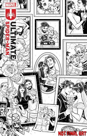 Ultimate Spider-Man #24 ELIZABETH TORQUE VARIANT cover