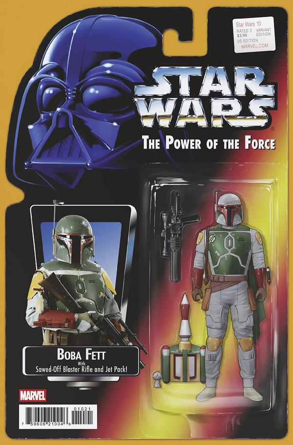 Star Wars #10 JOHN TYLER CHRISTOPHER ACTION FIGURE VARIANT cover
