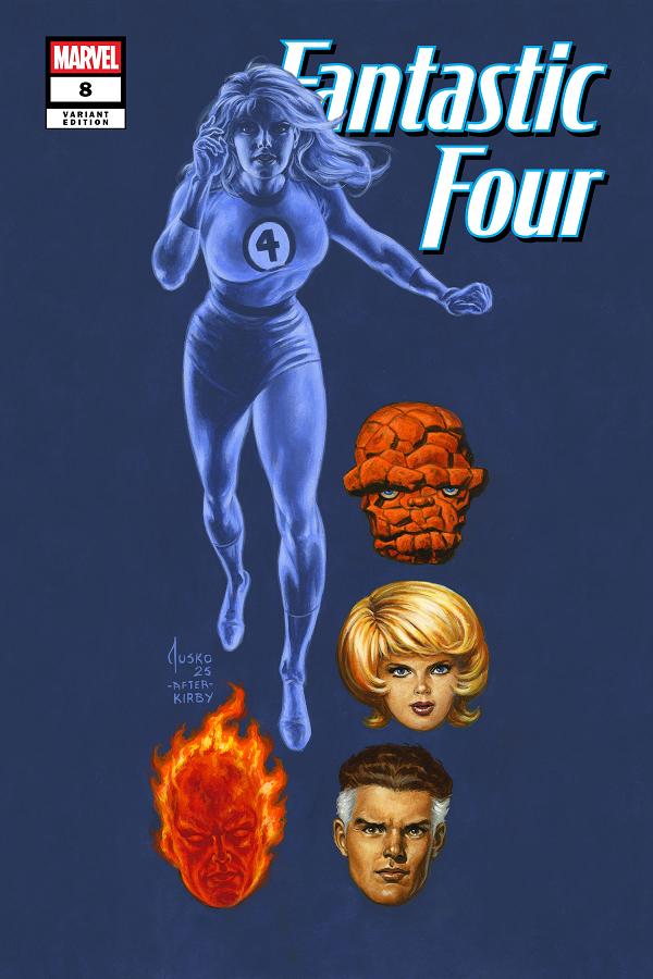 Fantastic Four #8 variant cover by Joe Jusko
