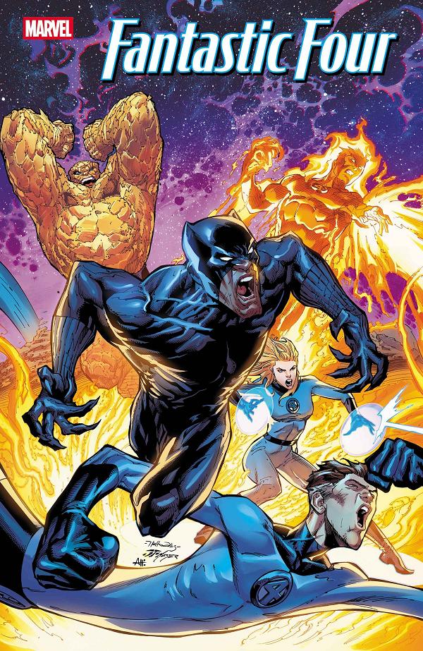 Fantastic Four #8 variant cover by Netho Diaz