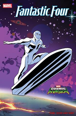 Fantastic Four #8 MARVEL COSMIC INVASION VARIANT cover