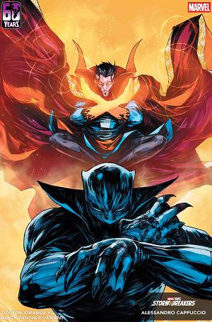 Doctor Strange #3 ALESSANDRO CAPPUCCIO BLACK PANTHER VARIANT cover