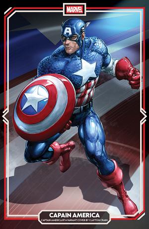 Captain America #7 CLAYTON CRAIN VARIANT cover
