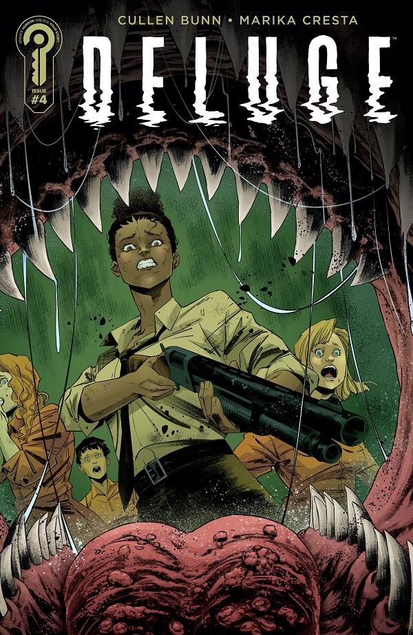Deluge Cover A Riley Rossmo #4 variant cover by Marika Cresta