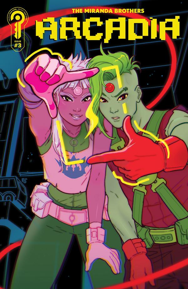 Arcadia Cover A Inaki Miranda #3 variant cover by Paulina Ganucheau