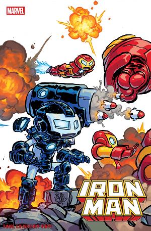 Iron Man #2 SKOTTIE YOUNG 4-PART CONNECTING VARIANT cover