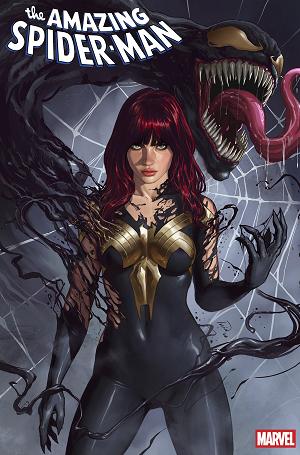 Amazing Spider-Man #23 IVAN TALAVERA VENOM VARIANT [DS] cover