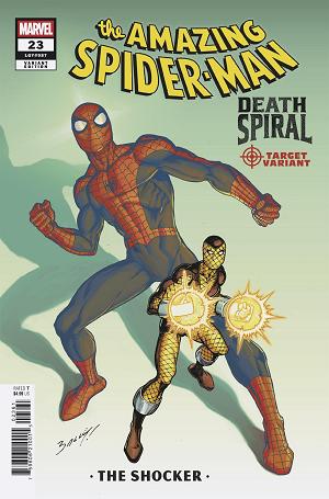 Amazing Spider-Man #23 MARK BAGLEY CLASSIFIED TARGET VARIANT [DS] cover